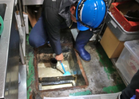 美らちゅら超洗浄☆グリストラップ専用の洗浄剤発売中(^^)/